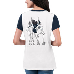 NFL Dallas Cowboys G-III 4Her by Carl Banks Women's Fashion Illustration T-Shirt