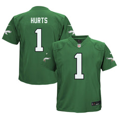 NFL Philadelphia Eagles Jalen Hurts  Preschool Game Jersey