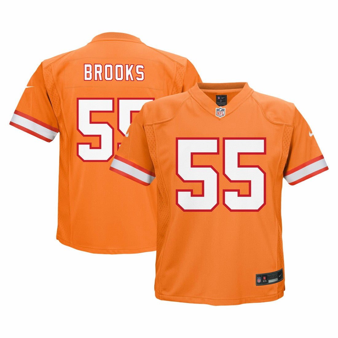 NFL Tampa Bay Buccaneers Derrick Brooks  Preschool Retired Player Game Jersey
