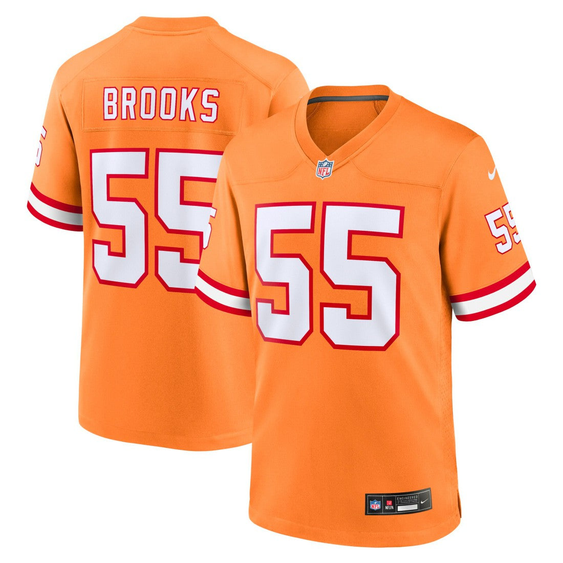 NFL Tampa Bay Buccaneers Derrick Brooks  Youth Retired Player Game Jersey