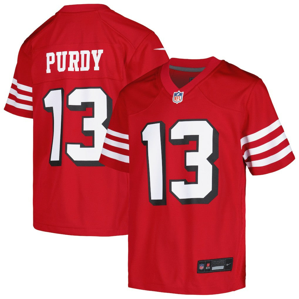 NFL San Francisco 49ers Brock Purdy  Youth Game Jersey