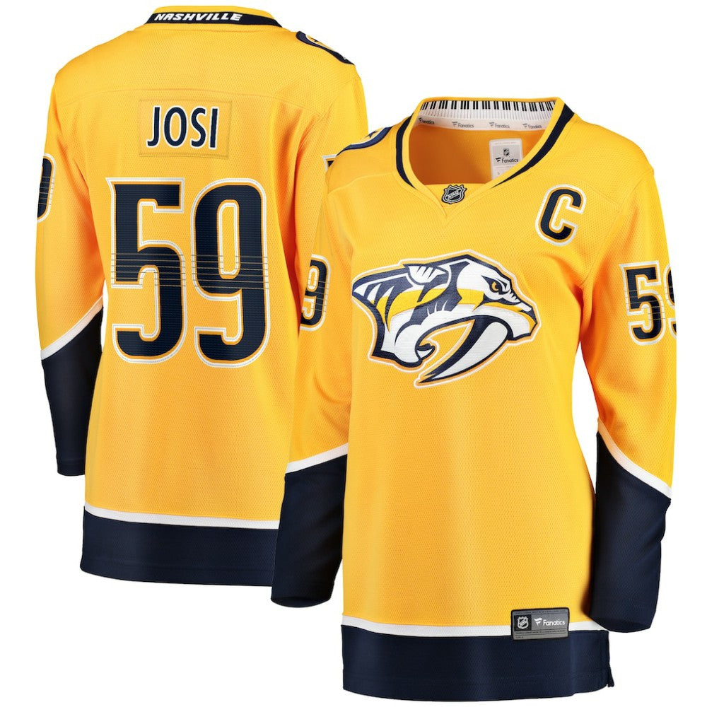 Roman Josi Nashville Predators Fanatics Women's Home Breakaway Player Jersey