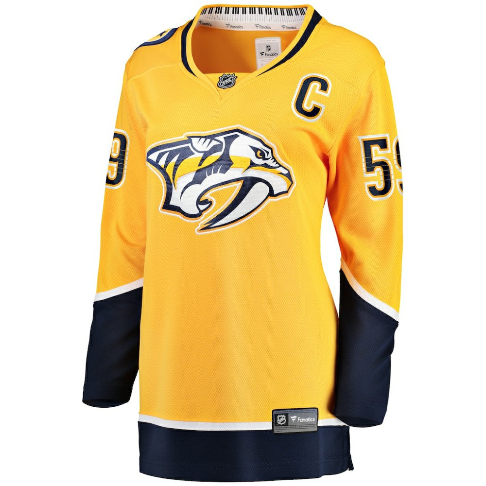 Roman Josi Nashville Predators Fanatics Women's Home Breakaway Player Jersey