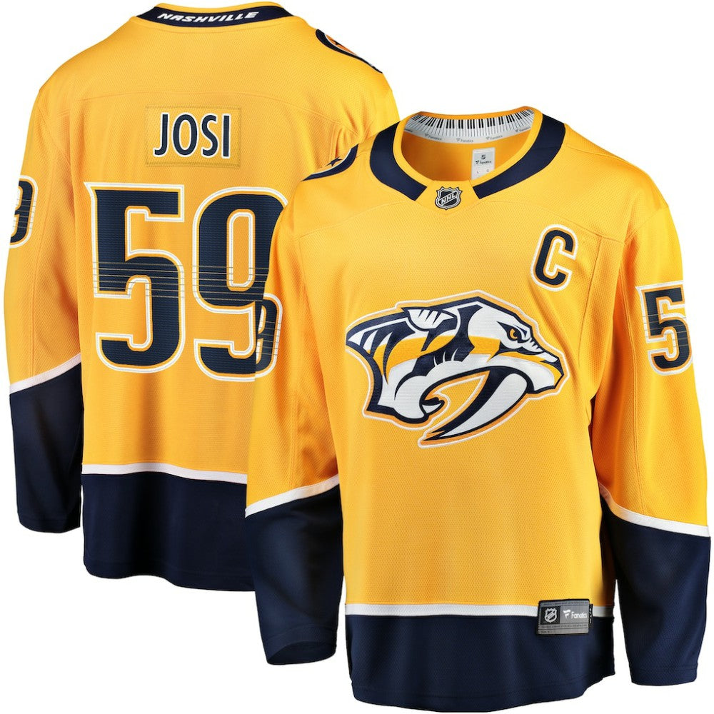 Roman Josi Nashville Predators Fanatics Home Breakaway Jersey