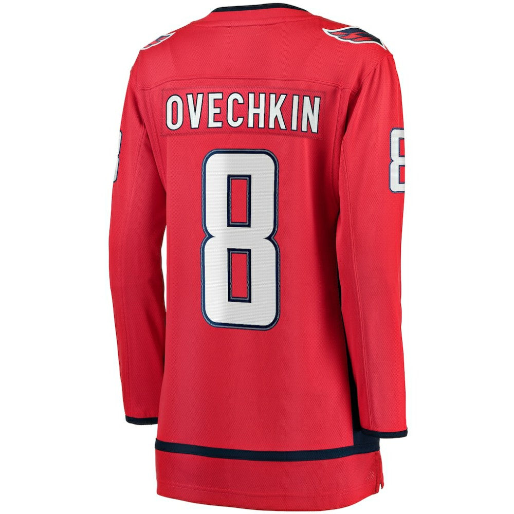 Alexander Ovechkin Washington Capitals Fanatics Women's Captain Patch Home Breakaway Player Jersey