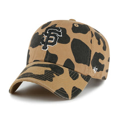 San Francisco Giants Women's Rosette Clean Up Adjustable Hat - Brown | 47 brand