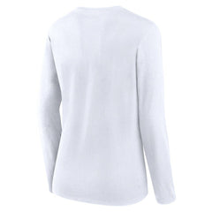 Chicago White Sox Women's Lightweight Fitted Long Sleeve T-Shirt - White