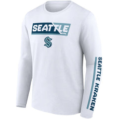 Seattle Kraken Fanatics Breakaway Combo Long Sleeve T-Shirt