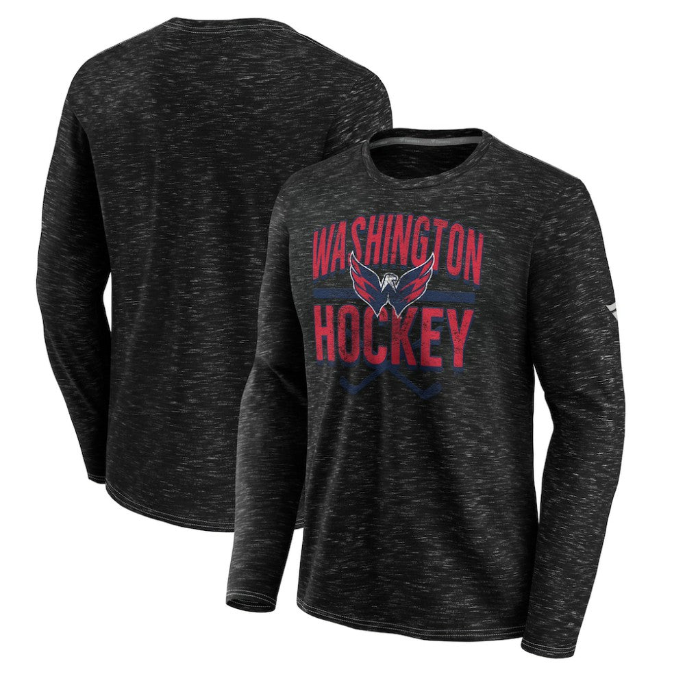 Washington Capitals Fanatics Iced Out Long Sleeve T-Shirt
