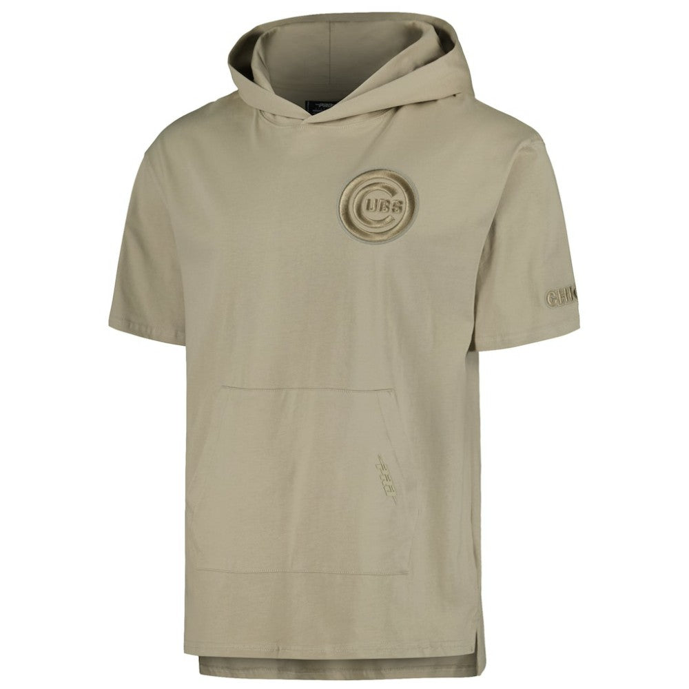Chicago Cubs Pro Standard Neutral Hoodie T-Shirt - Khaki