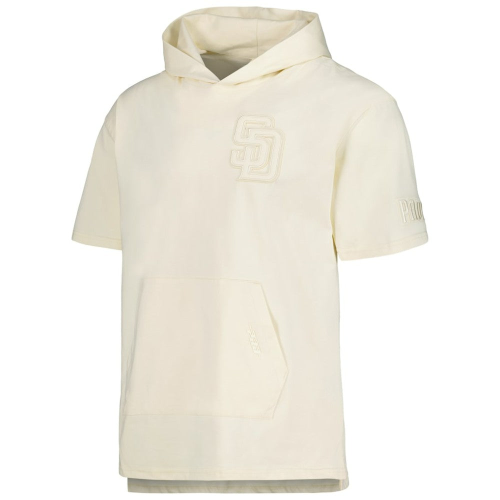 San Diego Padres Pro Standard Neutral Hoodie T-Shirt - Cream