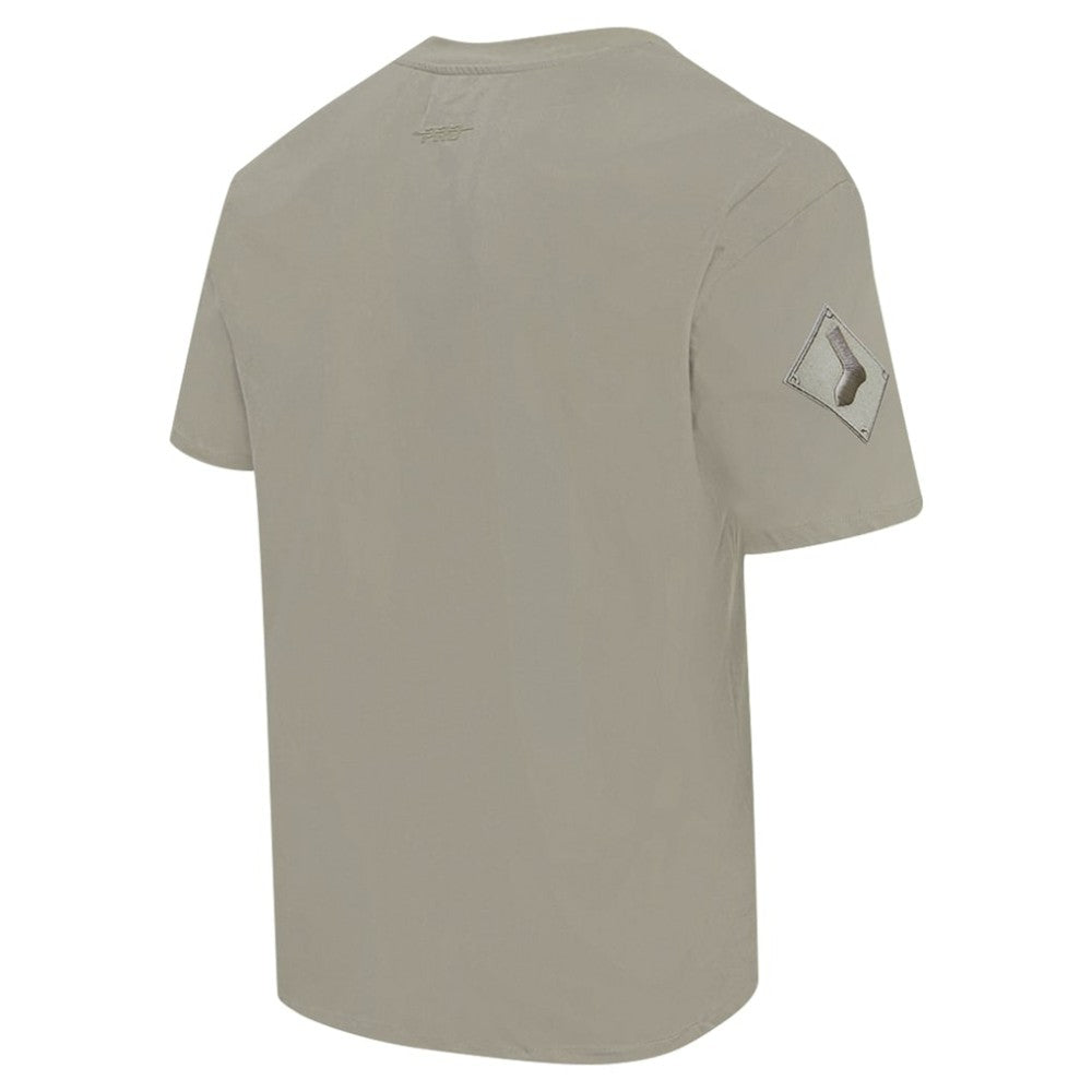 Chicago White Sox Pro Standard Oversized Neutral CJ Dropped Shoulders T-Shirt - Tan