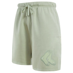Boston Red Sox Pro Standard Neutral Fleece Shorts - Light Green