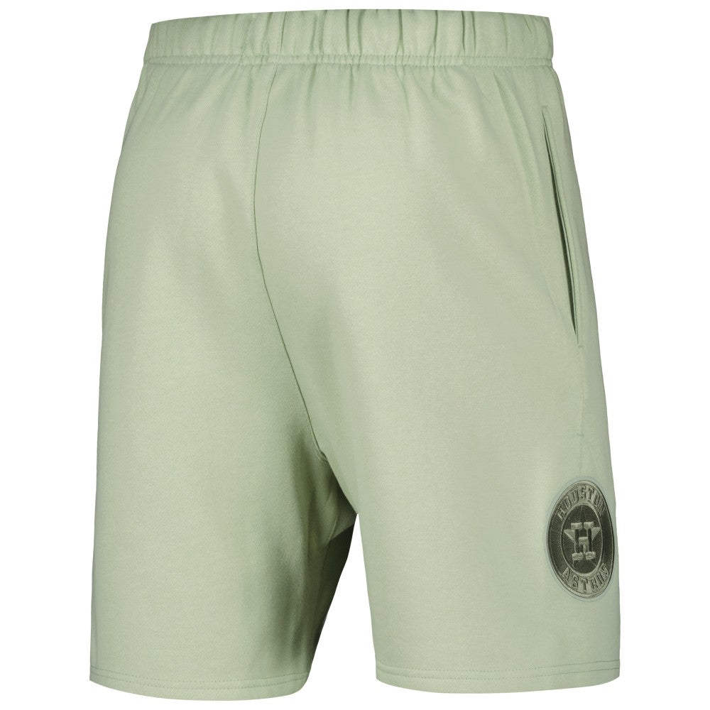 Houston Astros Pro Standard Neutral Fleece Shorts - Light Green
