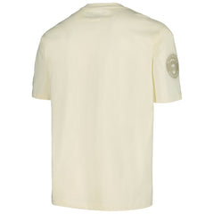 Milwaukee Brewers Pro Standard Oversized Neutral CJ Dropped Shoulders T-Shirt - Cream