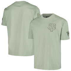 Minnesota Twins Pro Standard Oversized Neutral CJ Dropped Shoulders T-Shirt - Mint