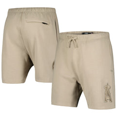 Los Angeles Angels Pro Standard Neutral Fleece Shorts - Khaki