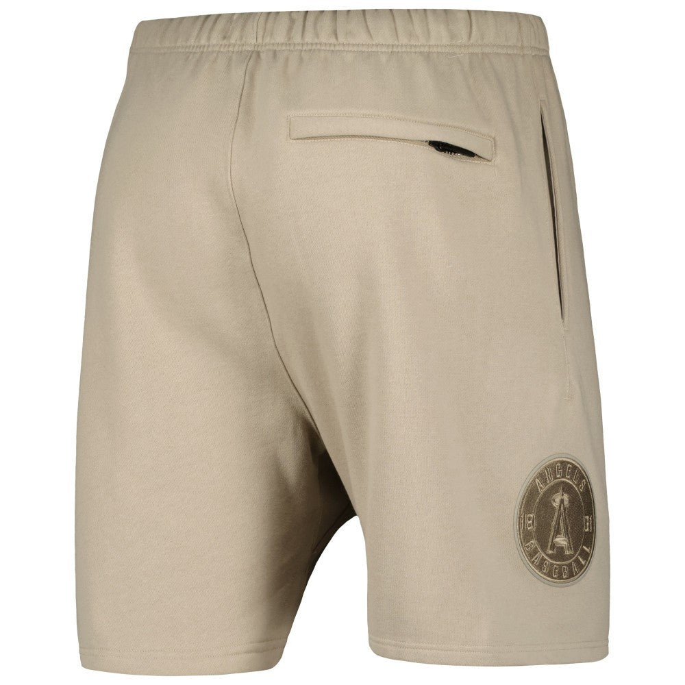Los Angeles Angels Pro Standard Neutral Fleece Shorts - Khaki