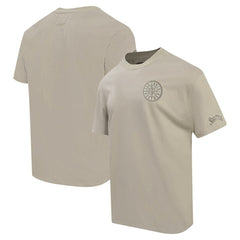 Seattle Mariners Pro Standard Oversized Neutral CJ Dropped Shoulders T-Shirt - Tan