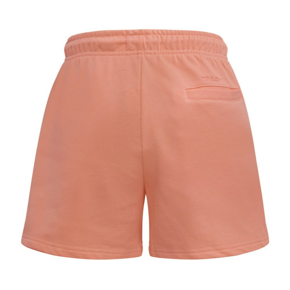 Atlanta Braves Pro Standard Women's Neutral Fleece Shorts - Pink