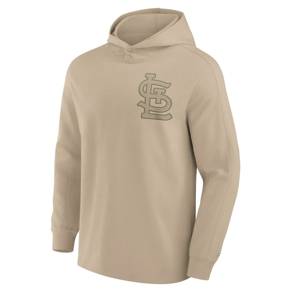 St. Louis Cardinals Elements Lightweight Fleece Hoodie - Khaki