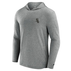 Chicago White Sox Front Office Tech Lightweight Hoodie T-Shirt - Black