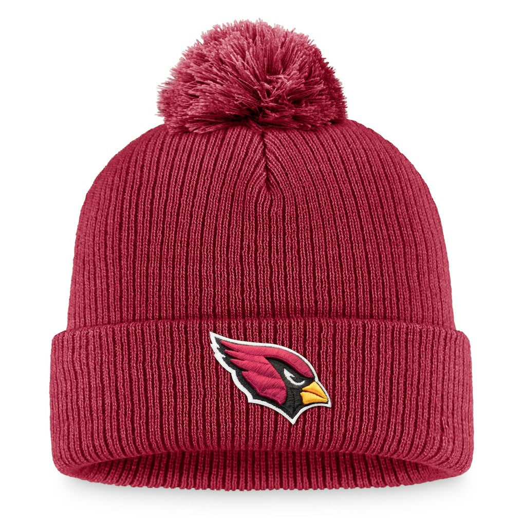 NFL Arizona Cardinals Women's Cuffed Knit Hat with Pom