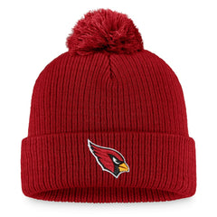 NFL Arizona Cardinals Women's Logo Cuffed Knit Hat with Pom