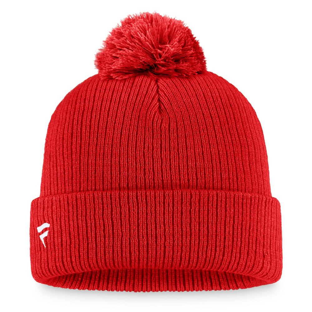 NFL Tampa Bay Buccaneers Women's Logo Cuffed Knit Hat with Pom