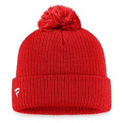 NFL Tampa Bay Buccaneers Women's Logo Cuffed Knit Hat with Pom