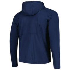 Seattle Kraken Antigua Spikes Raglan Quarter-Zip Hoodie