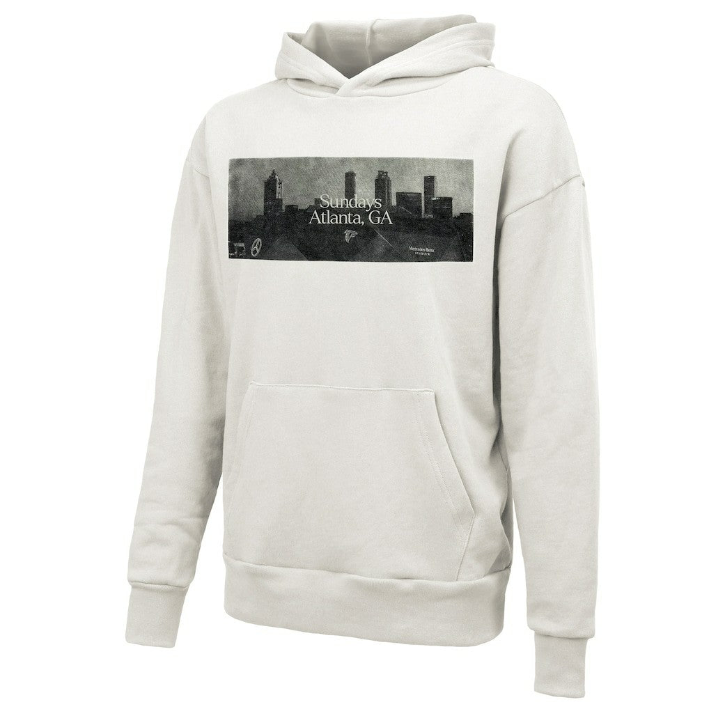 NFL Atlanta Falcons Majestic Threads Unisex Sundays Skyline Pullover Hoodie