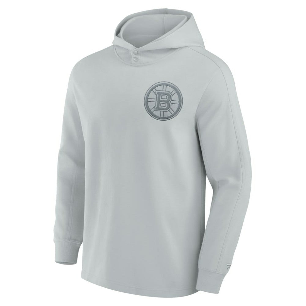 Boston Bruins Fanatics Elements Lightweight Tri-Blend Fleece Hoodie