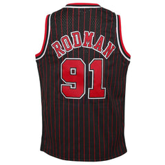 Dennis Rodman Chicago Bulls Youth 1995/96 Hardwood Classics Swingman Jersey sale - Black | Mitchell & Ness sale