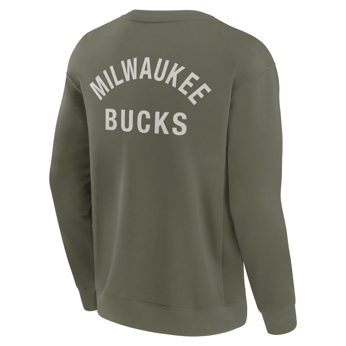 Milwaukee Bucks Unisex Elements Super Soft Fleece Pullover Sweatshirt - Olive | Fanatics on sale