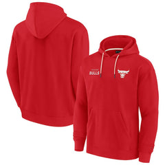 Chicago Bulls Unisex Elements Super Soft Fleece Pullover Hoodie - Red | Fanatics discount