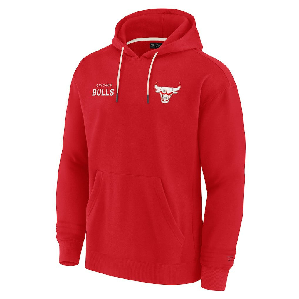 Chicago Bulls Unisex Elements Super Soft Fleece Pullover Hoodie - Red | Fanatics discount