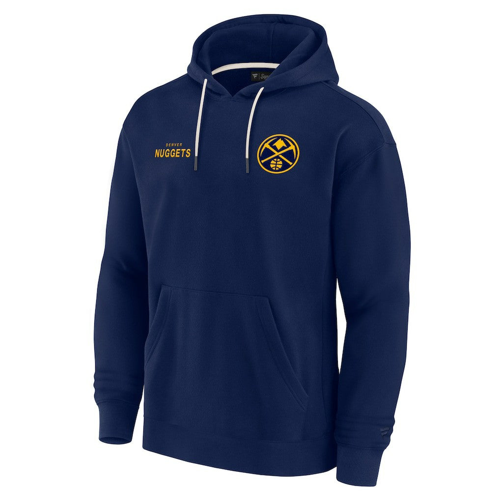 Denver Nuggets Unisex Elements Super Soft Fleece Pullover Hoodie sale - Navy | Fanatics on sale