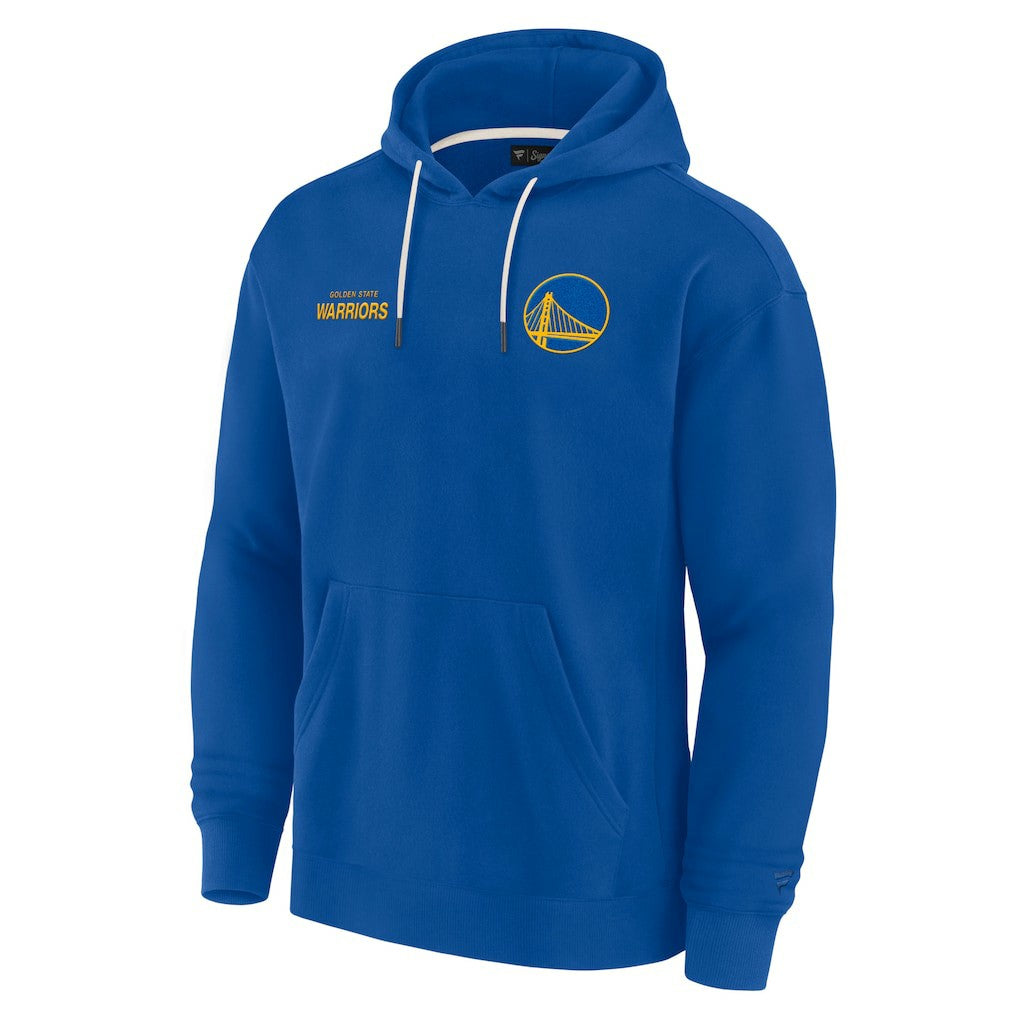 Golden State Warriors Unisex Elements Super Soft Fleece Pullover Hoodie sale - Royal | Fanatics outlet