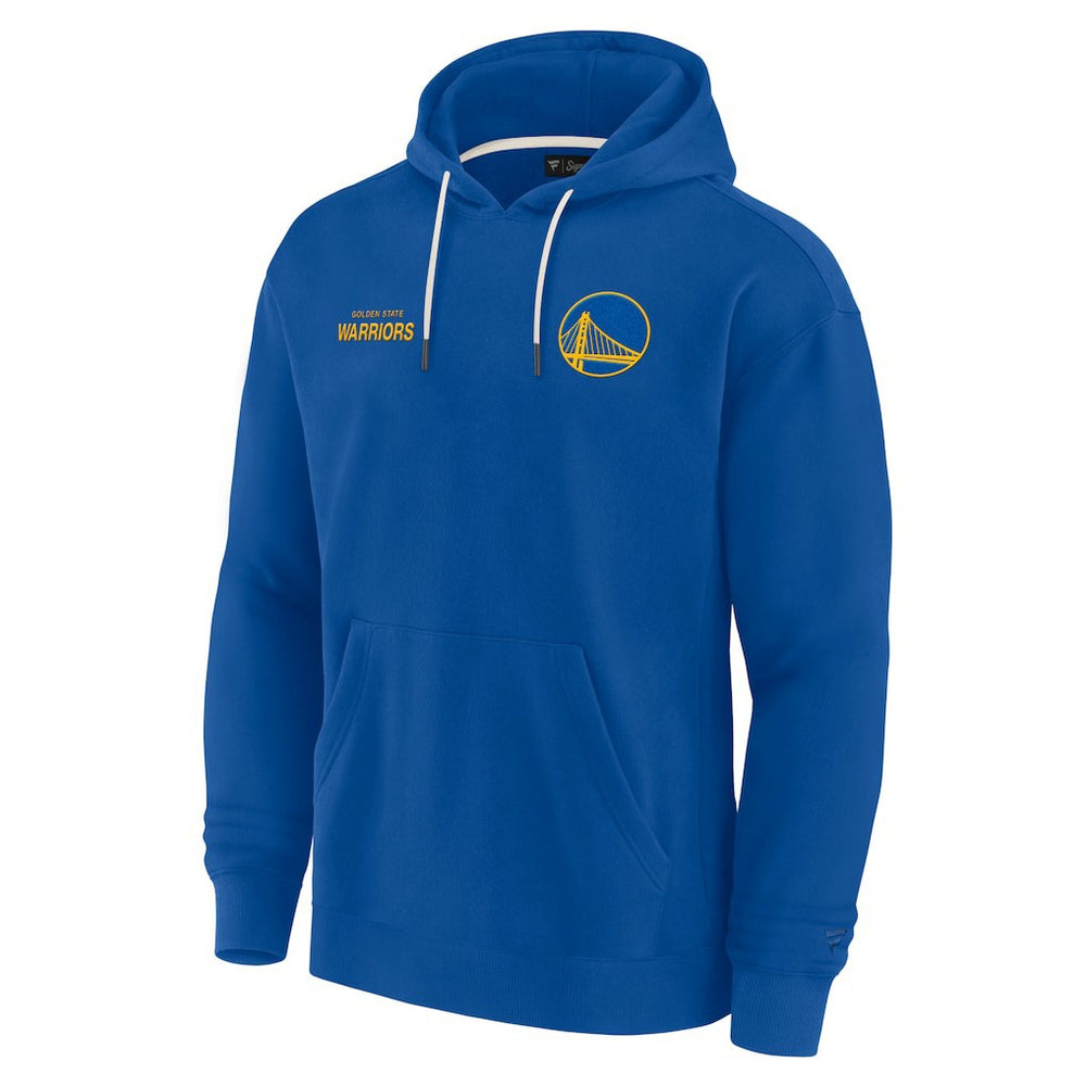 Golden State Warriors Unisex Elements Super Soft Fleece Pullover Hoodie sale - Royal | Fanatics outlet