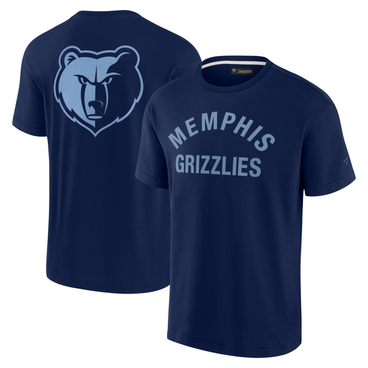 Memphis Grizzlies Unisex Elements Super Soft Short Sleeve T-Shirt - Navy | Fanatics cheap