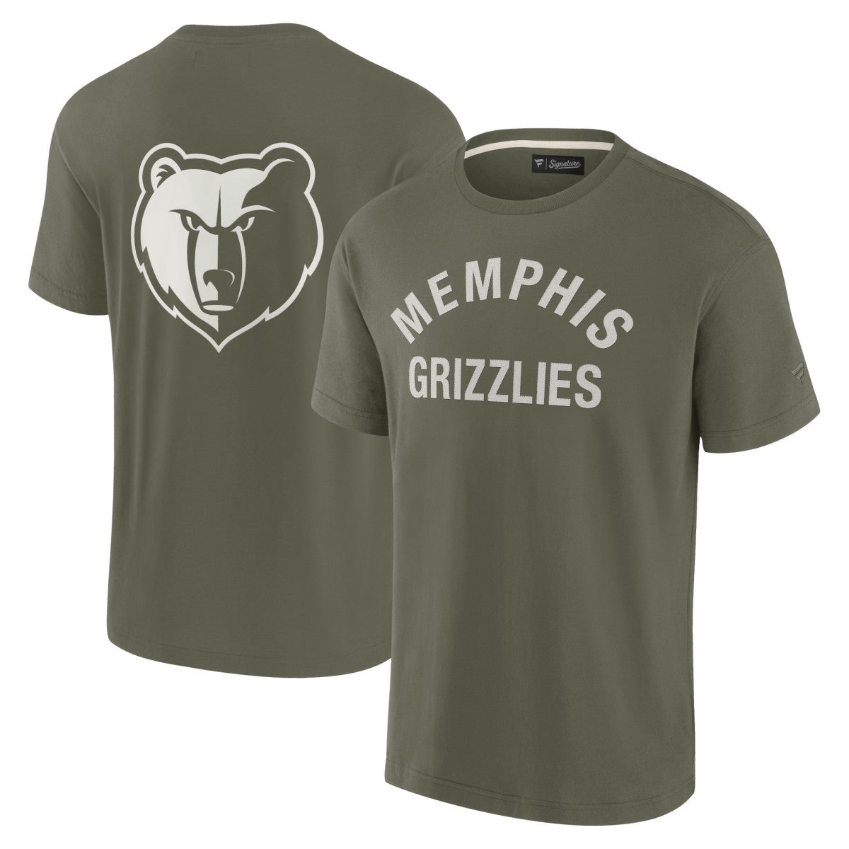Memphis Grizzlies Unisex Elements Super Soft Short Sleeve T-Shirt - Olive | Fanatics online