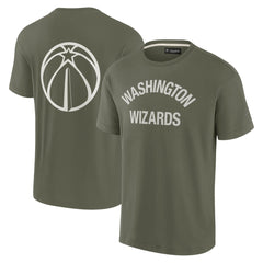 Washington Wizards Unisex Elements Super Soft Short Sleeve T-Shirt - Olive | Fanatics discount