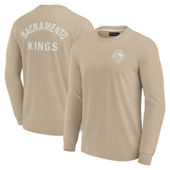 Sacramento Kings Unisex Elements Super Soft Long Sleeve T-Shirt - Khaki | Fanatics discount