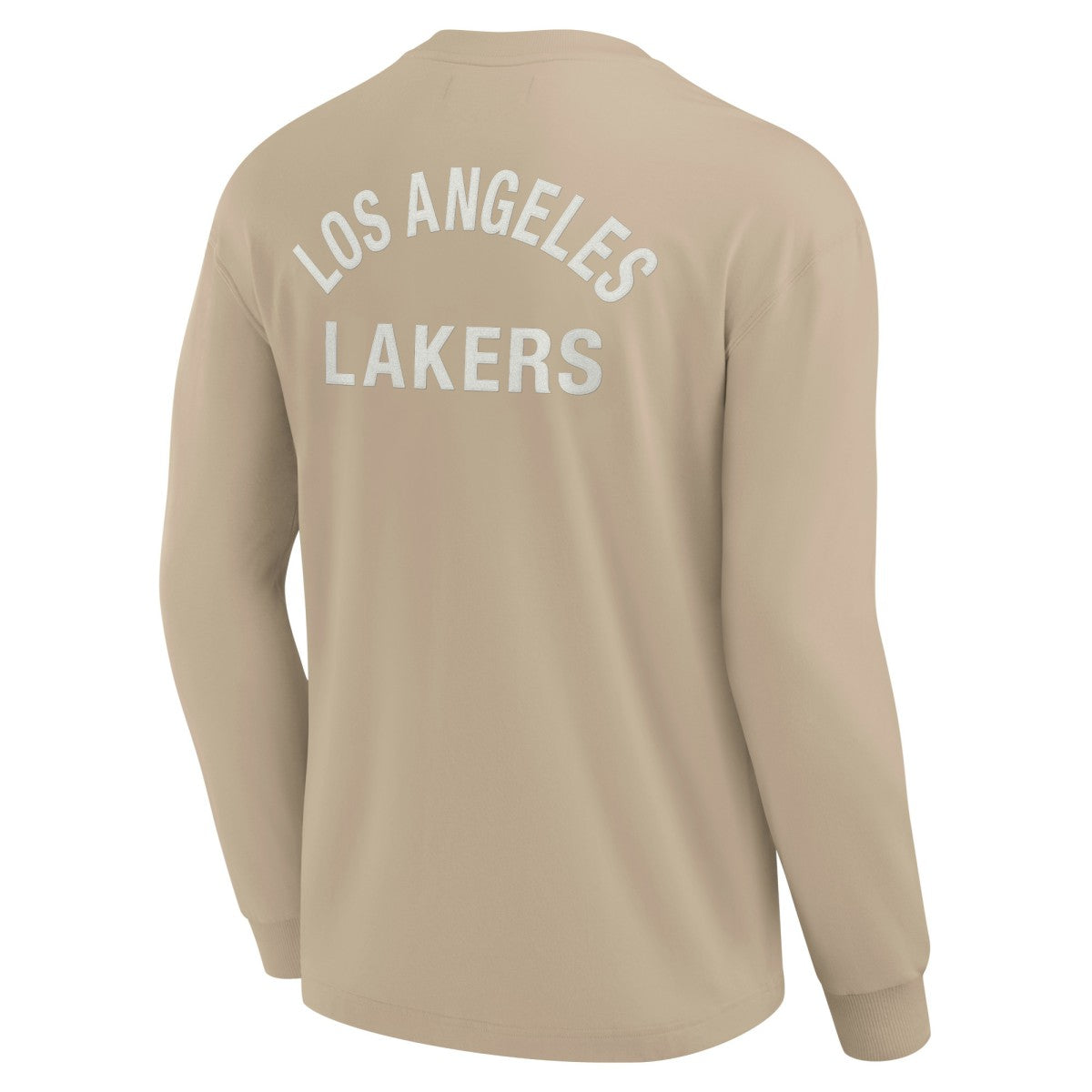 Los Angeles Lakers Unisex Elements Super Soft Long Sleeve T-Shirt - Khaki | Fanatics shop