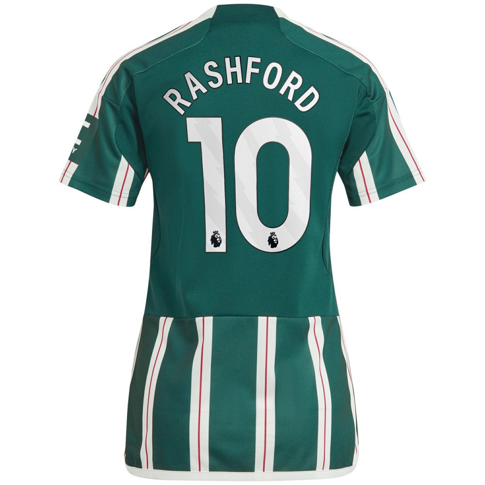 Marcus Rashford Manchester United Women's 2023/24 Away Replica Player Jersey / Soccer Discount