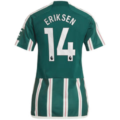Christian Eriksen Manchester United Women's 2023/24 Away Replica Player Jersey / Soccer Outlet