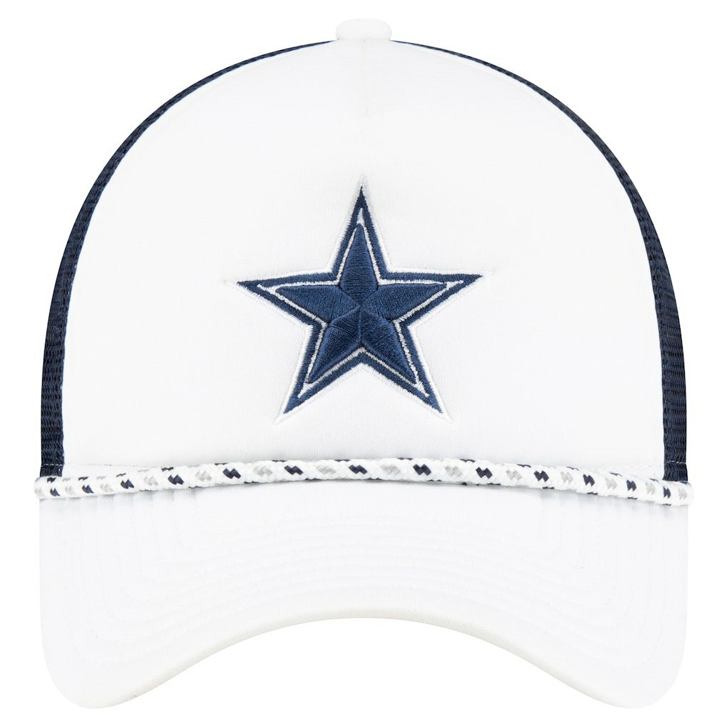 NFL Dallas Cowboys Court Sport Foam Front A-Frame 9FORTY Adjustable Trucker Hat