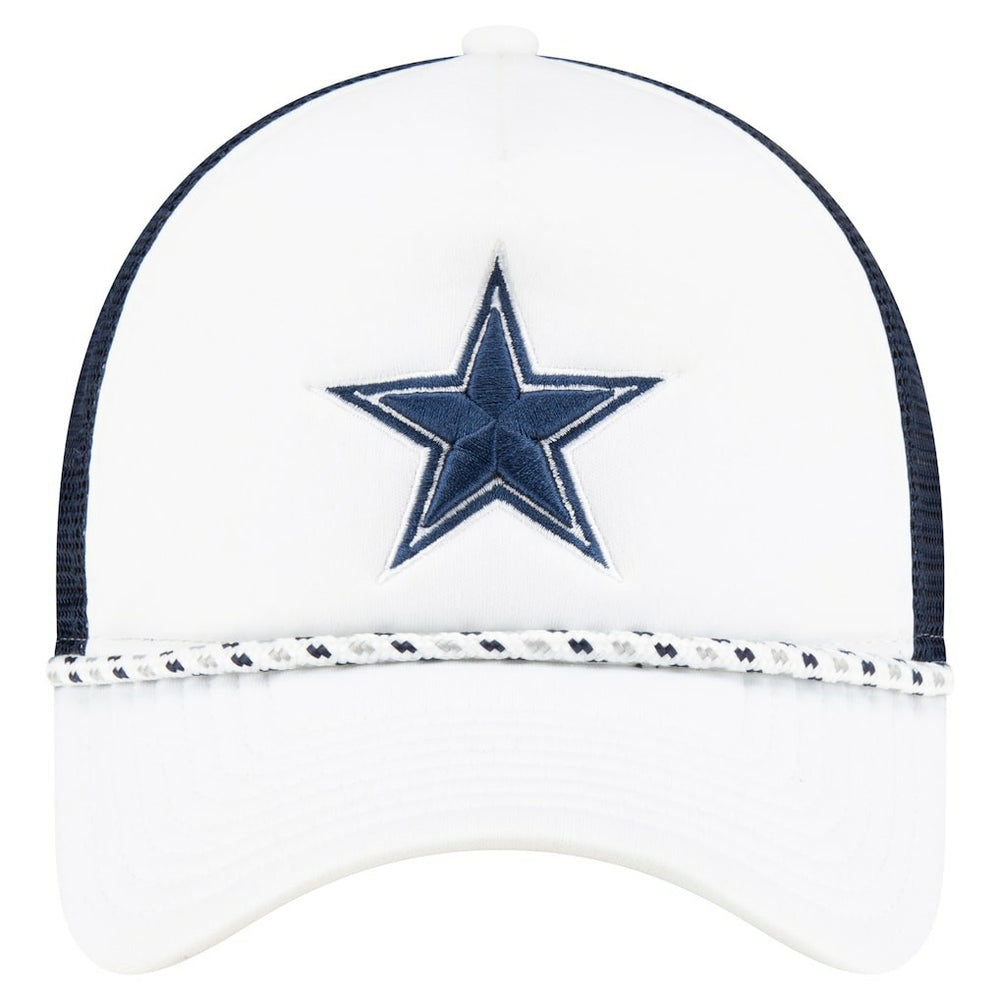 NFL Dallas Cowboys Court Sport Foam Front A-Frame 9FORTY Adjustable Trucker Hat