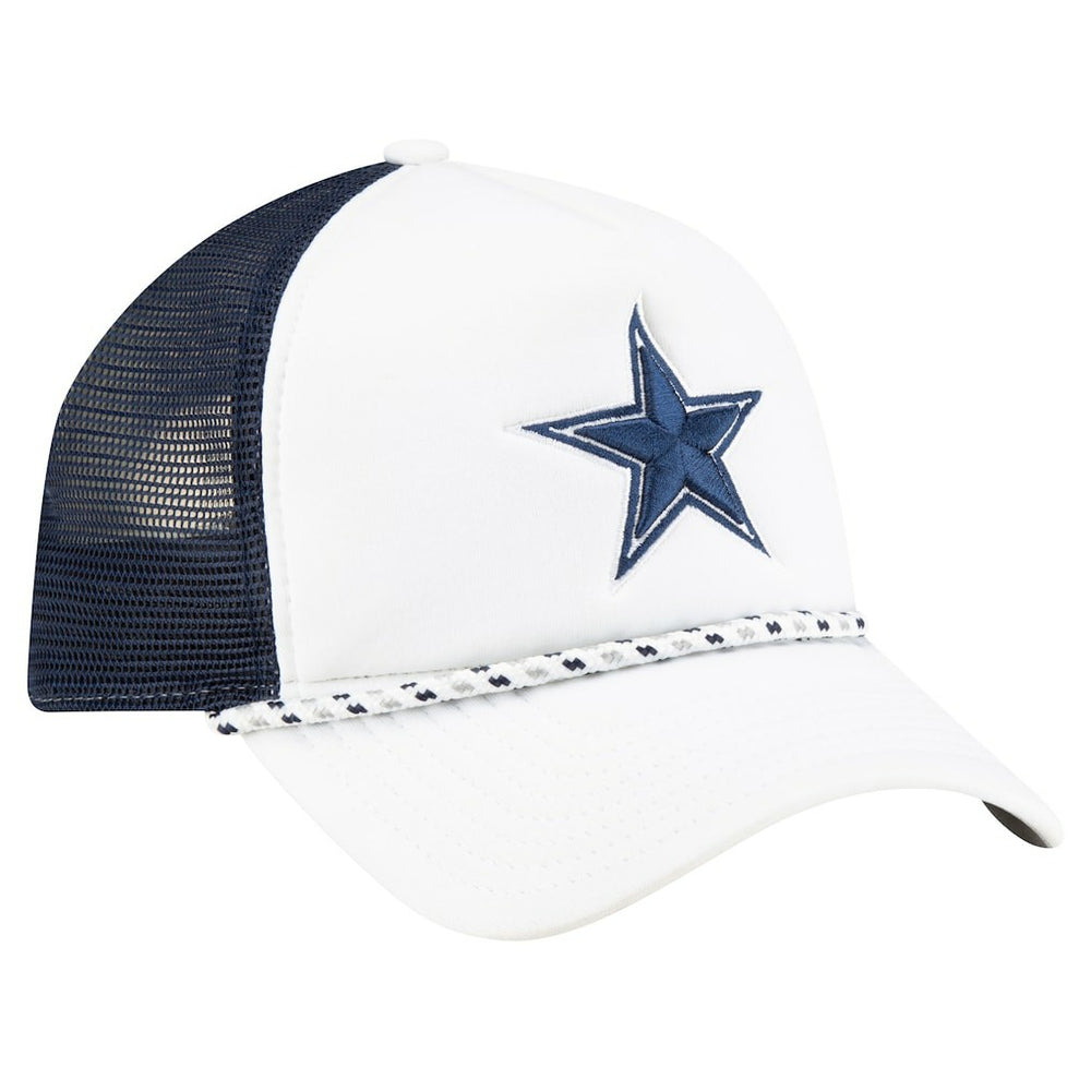 NFL Dallas Cowboys Court Sport Foam Front A-Frame 9FORTY Adjustable Trucker Hat